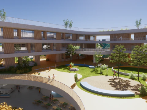 University School-B2 3D Model