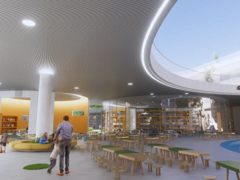 University School-B2 3D Model