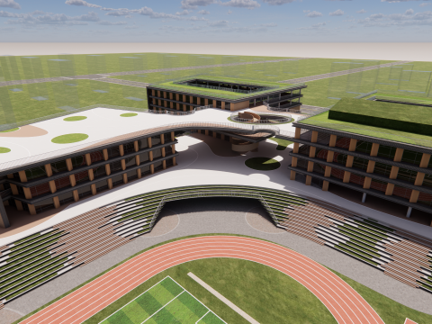 University School-B5 Modelo 3D