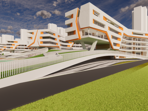 University School-B7 Modèle 3D