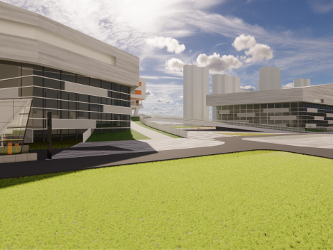 University School-B7 Modelo 3D