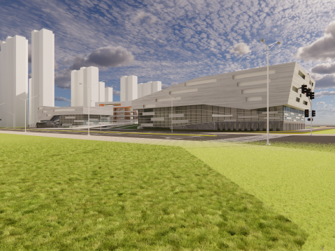 University School-B7 Modelo 3D