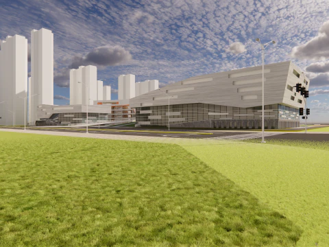 University School-B7 3D Model