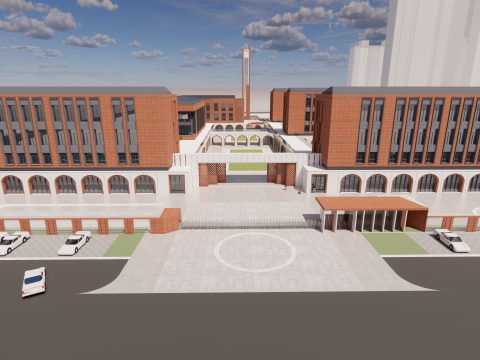 University School-B8 Modello 3D