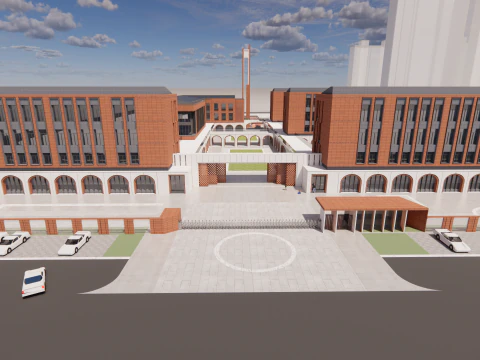 University School-B8 3D Model