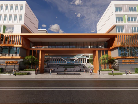 University School-B9 3D Model