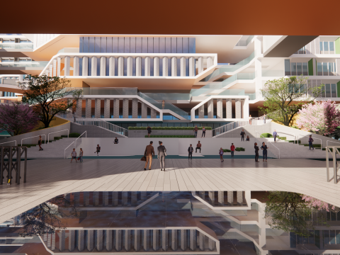 University School-B9 Model 3D