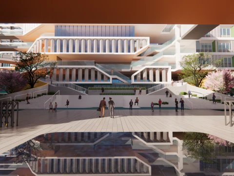 University School-B9 3D Model
