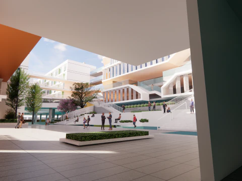 University School-B9 3D Model