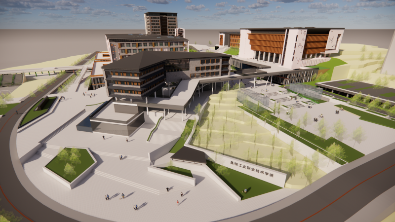 University School-B11 3Dモデル .c4d .max .obj .3ds .fbx .stl .blend
