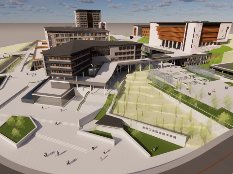 University School-B11 3D Modell