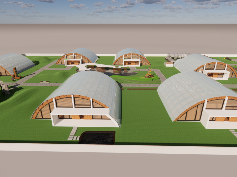 Zeltrahmen für landwirtschaftliche Gewächshäuser -B3 3D Modell