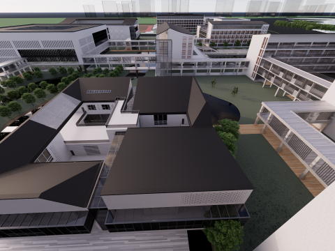 Üniversite Okulu-C1 3D Model