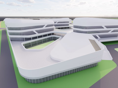 大学学院-C2 3D 模型