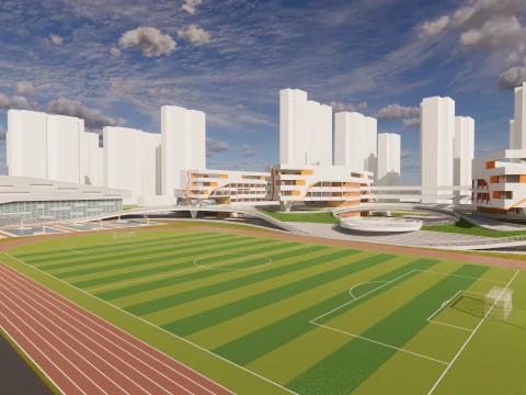 University School-C3 3D Model