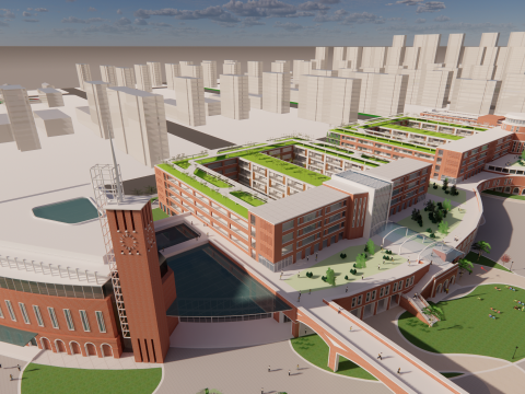 Ecole Universitaire-C6 Modèle 3D
