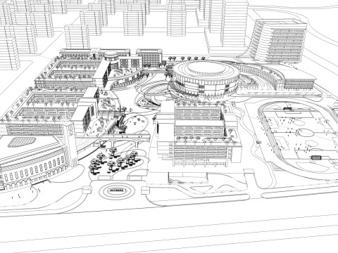 Ecole Universitaire-C6 Modèle 3D