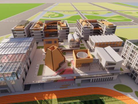 University School-C10 3D Model