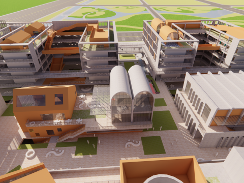 Escuela Universitaria-C10 Modelo 3D