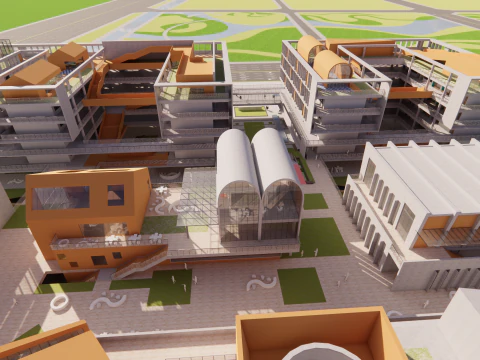 University School-C10 3D Model