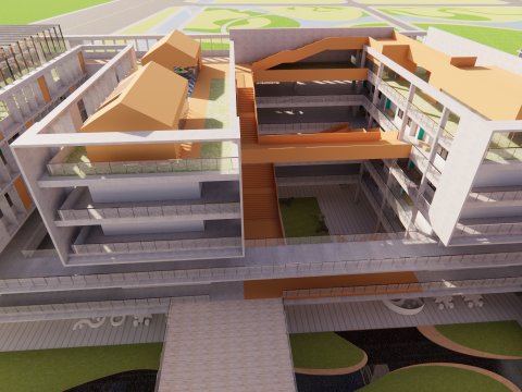 Escuela Universitaria-C10 Modelo 3D