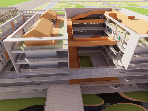 University School-C10 3D Model