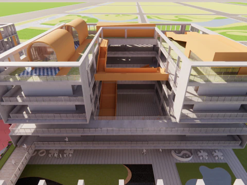 University School-C10 3D Model