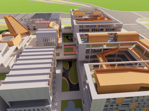 University School-C10 3D Model