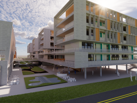 Escuela Universitaria-C10 Modelo 3D