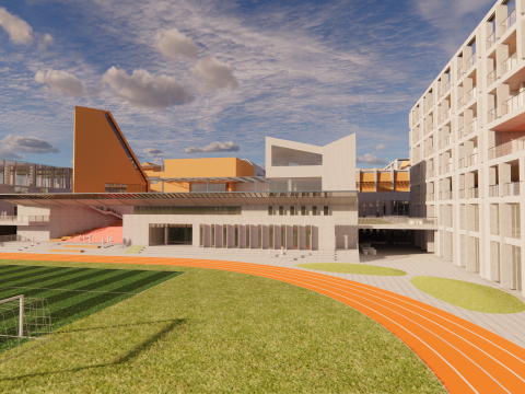 Escuela Universitaria-C10 Modelo 3D