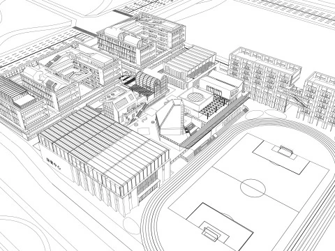 University School-C10 3D Model