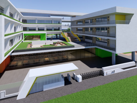 大学-C7 3Dモデル