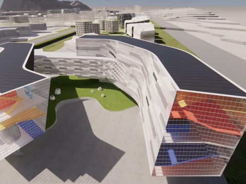 University School-C8 3D Model