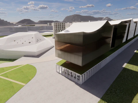 University School-C8 3D Model