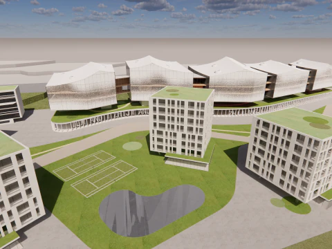 University School-C8 3D Model