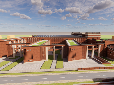 Scuola Universitaria-C11 Modello 3D