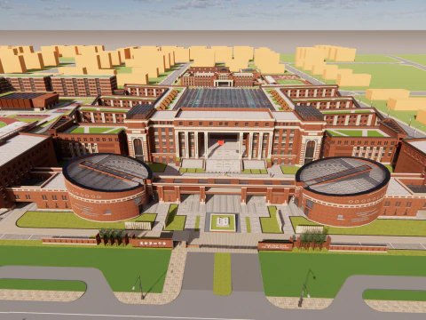 University School-C11 3D Model