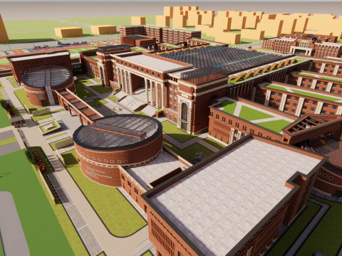 University School-C11 3D Model