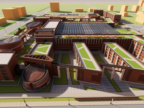 University School-C11 3D Model