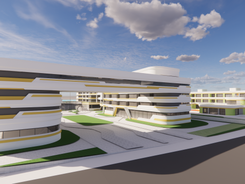 Sekolah Universitas-C12 Model 3D