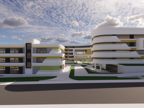 University School-C12 3D Model