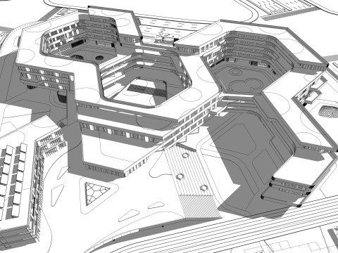 Escuela Universitaria-C13 Modelo 3D