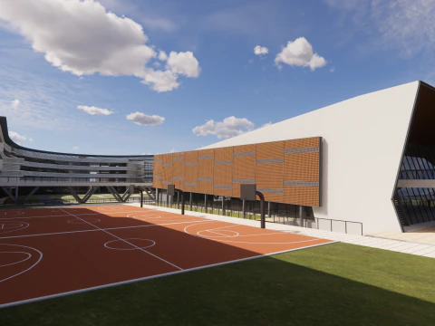 University School-C14 3D Model