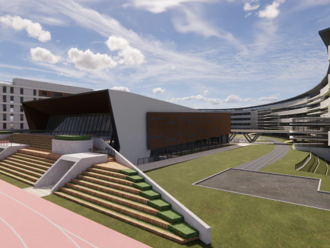 University School-C14 3D Model