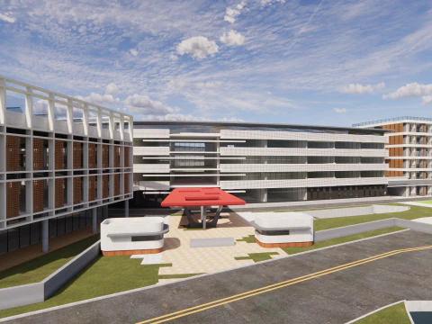 University School-C14 3D Model