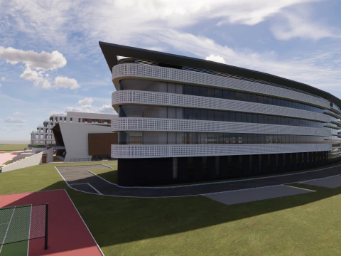 University School-C14 3D Model