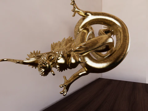 Chinese Dragon -B1 3D Print Model