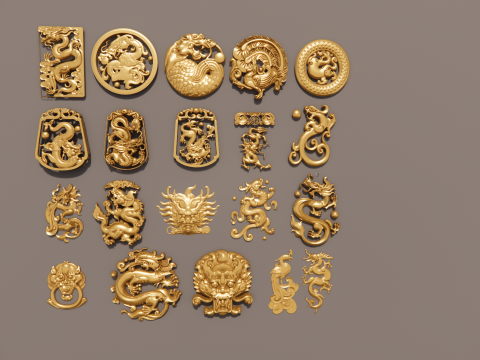 Chiński Smok -B6 Model do druku 3D