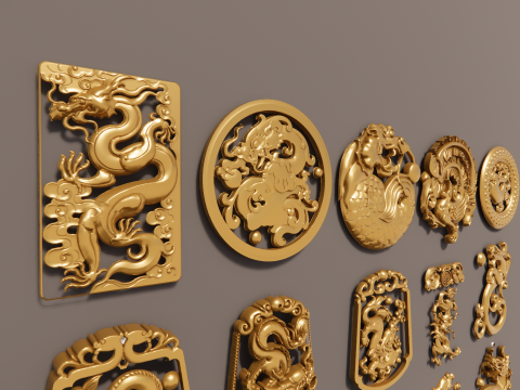 Çin Ejderhası -B6 3D Baskı Modeli