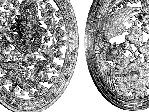 Chinese Draak -B7 3D printmodel